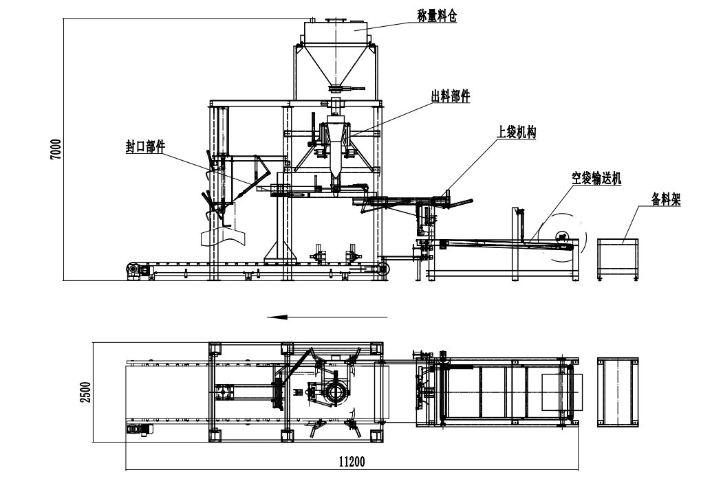 全自動(dòng)噸袋包裝秤，全自動(dòng)噸袋包裝機(jī)，全自動(dòng)大袋包裝秤